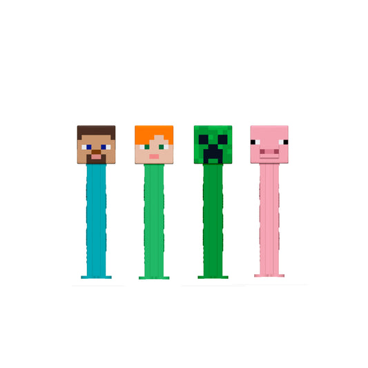 Floor Display Shipper: Pez Poly Bag - Minecraft 108ct