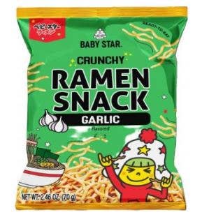 Limited Import Crunchy Ramen Snack Red Chili 15ct