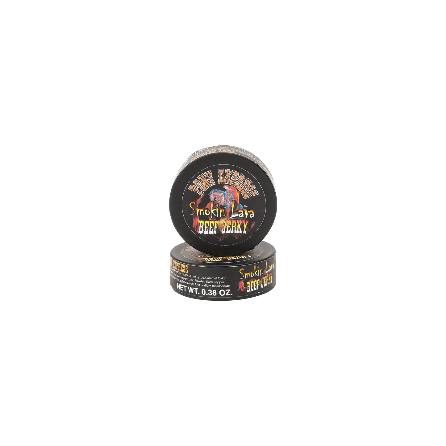 Pony Express Smokin' Lava Beef Jerky, .38oz ,12 Tins