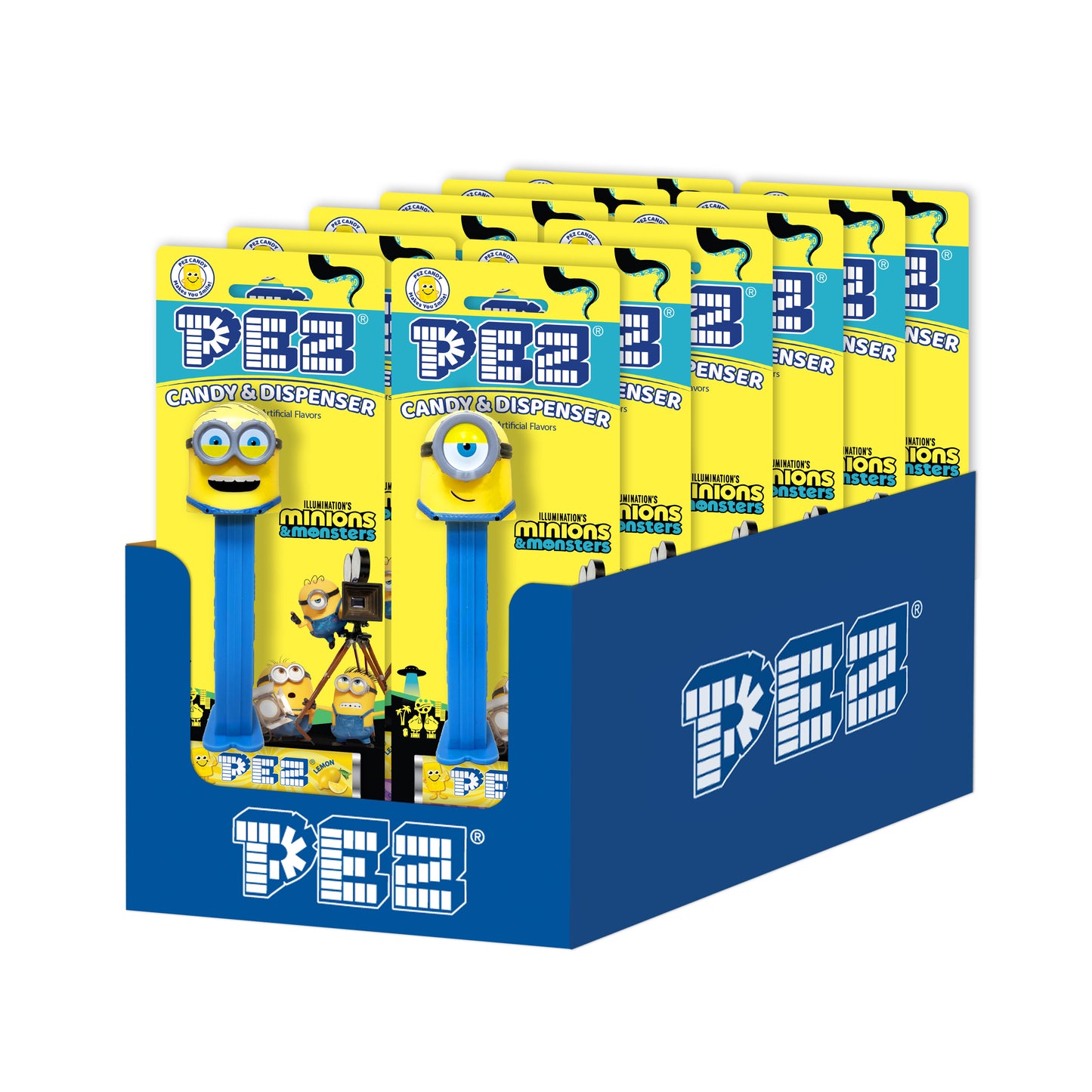 Pez Blister Card - Despicable Me / Minions, 12ct