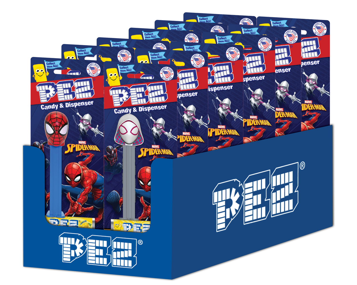 Pez Blister Card - Spider-Man, 12ct