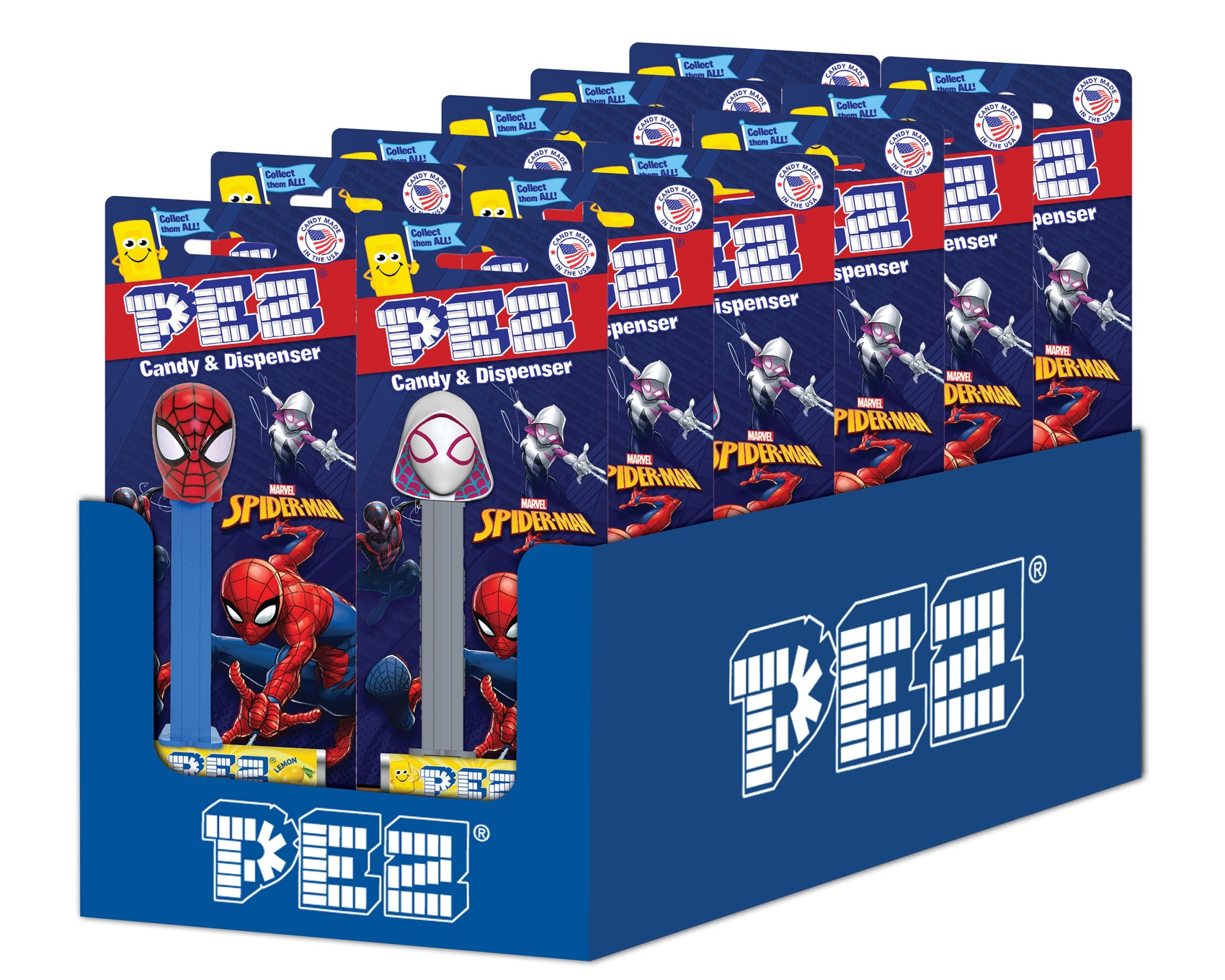 Pez Blister Card - Spider-Man, 12ct
