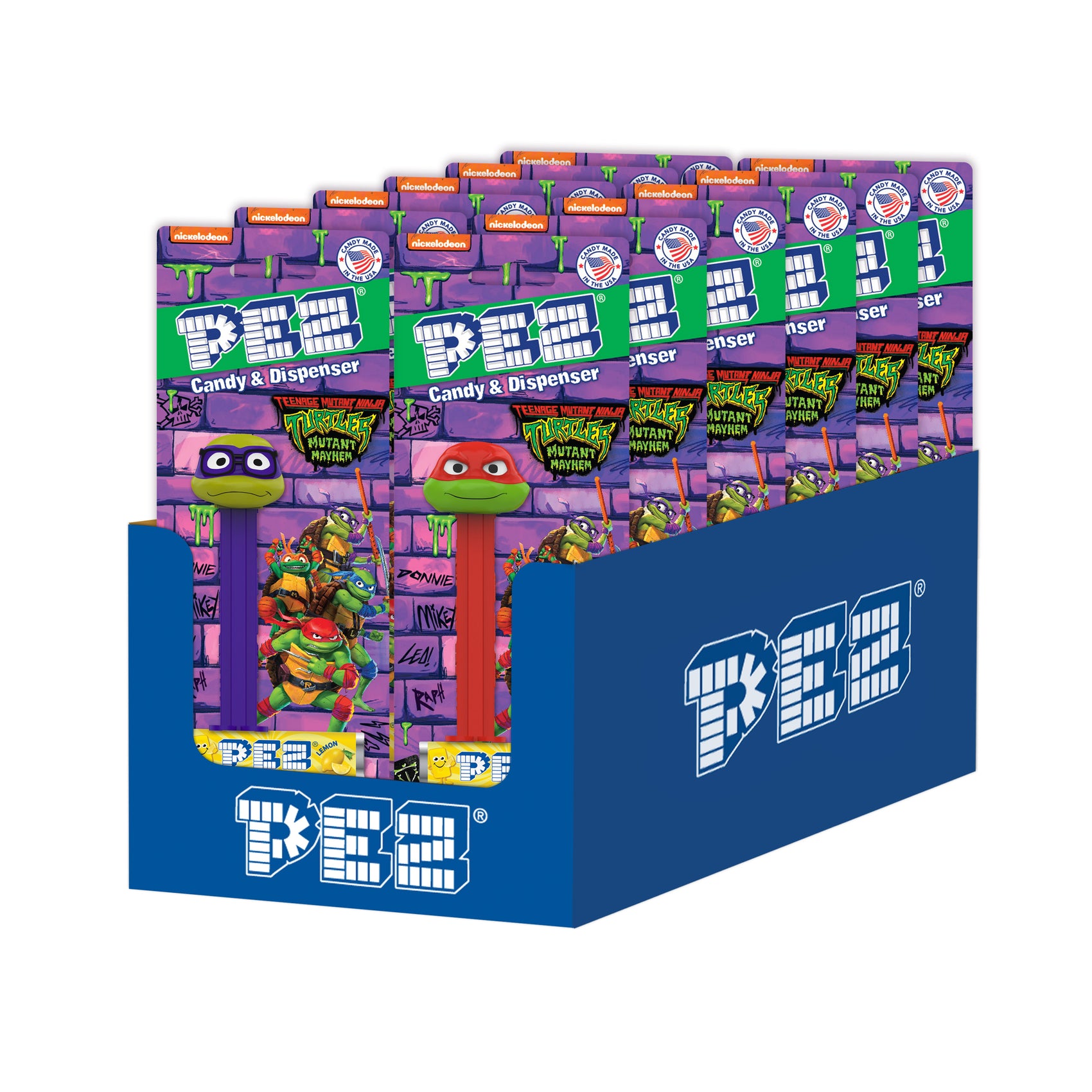 Pez Blister Teenage Mutant Ninja Turtles 12ct
