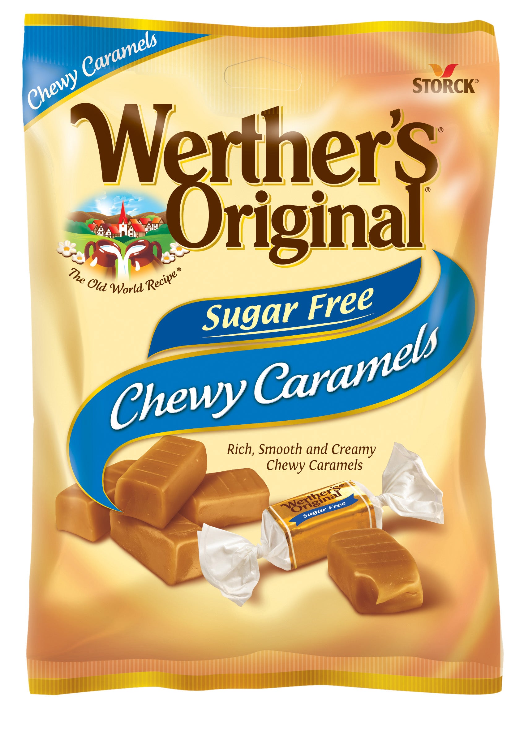 Werther's Sugar Free Chewy Caramels 2.75oz, 12ct