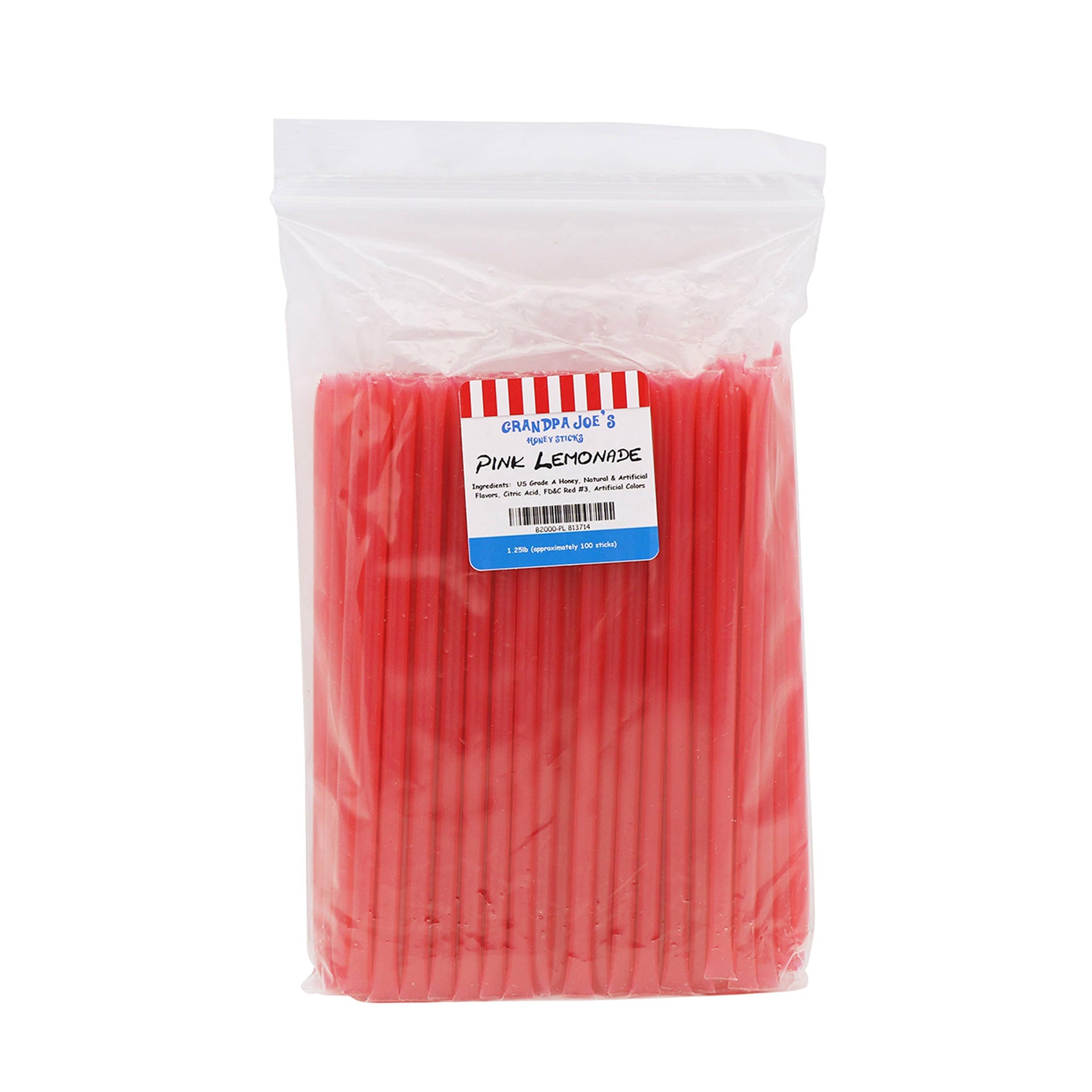 Honey Sticks Pink Lemonade, 100ct Sticks