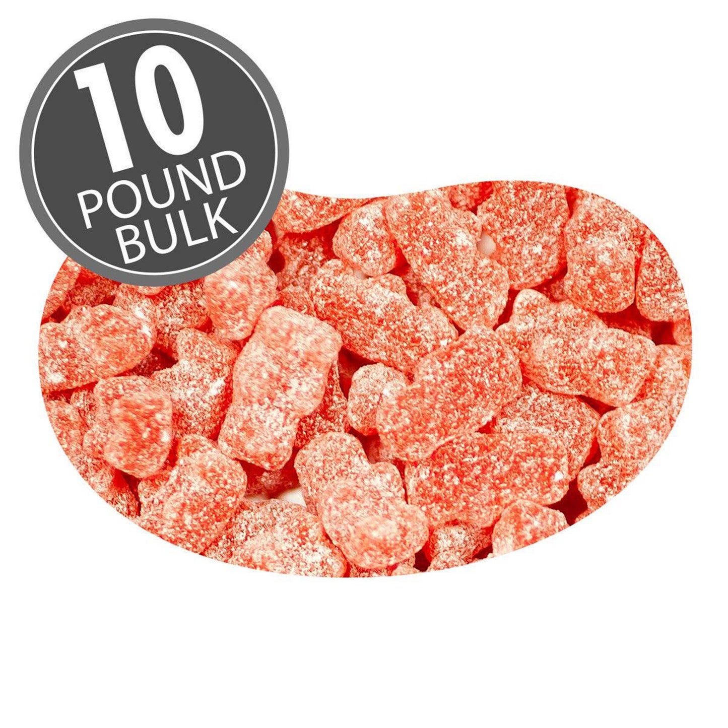 Jelly Belly Unbearably Hot Cinnamon Bears, 10 Pounds Bulk.