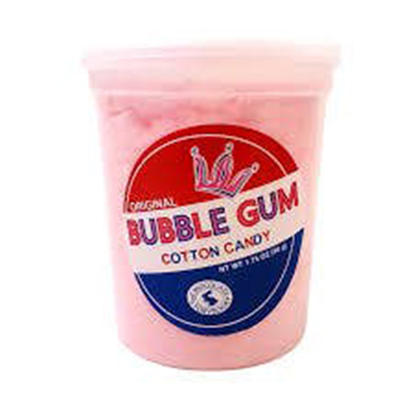 Bubble Gum Cotton Candy, 1.75oz, 12ct Case