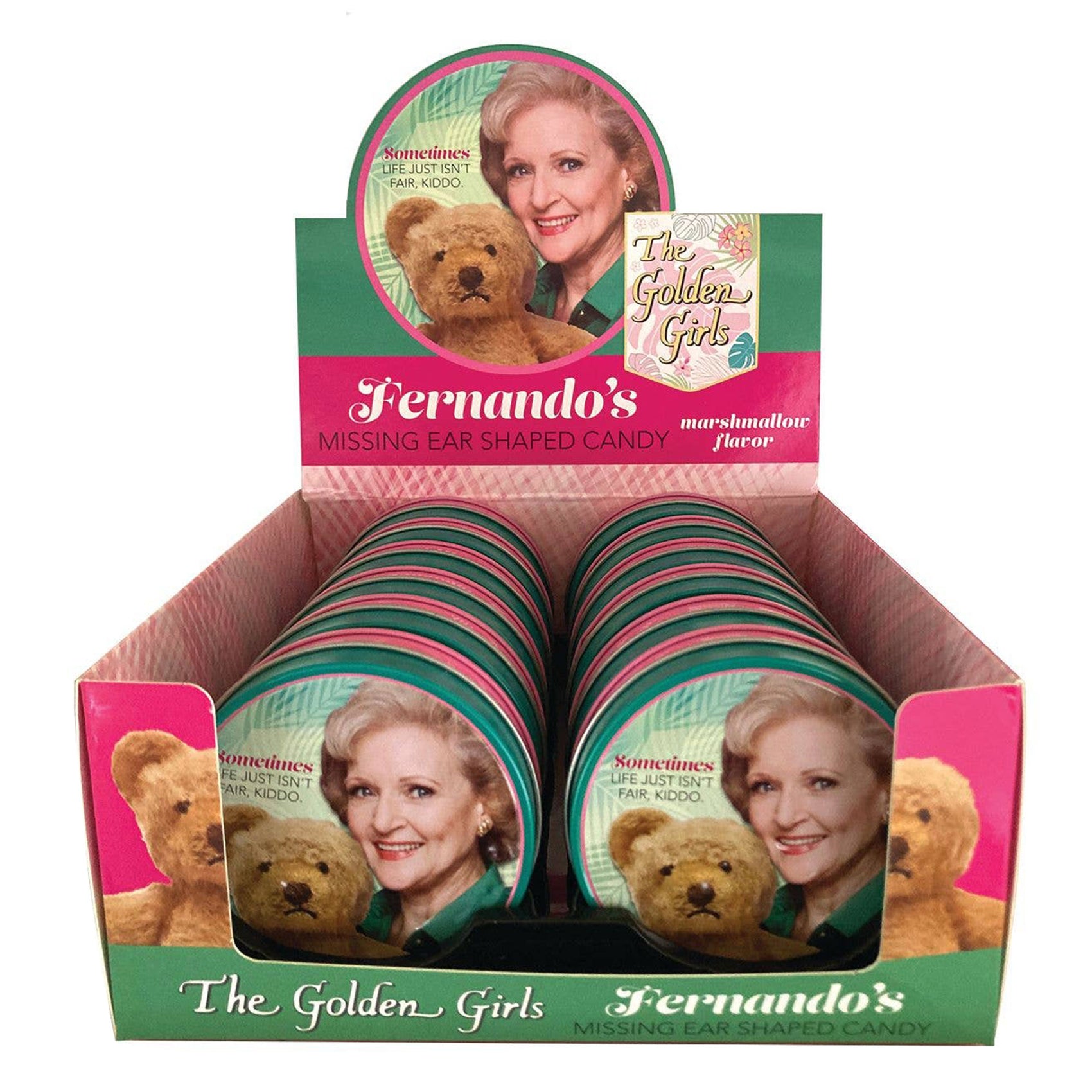 Golden Girls, Fernando's Missing Ear Mints, 12ct Tin