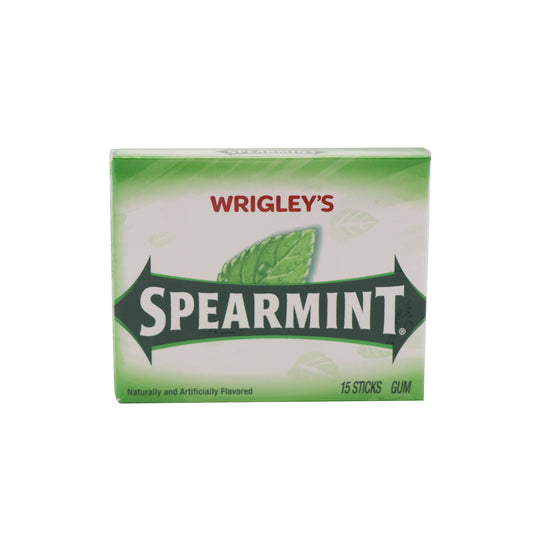 Wrigley's Spearmint Wallet Chewing Gum Pack, 10ct