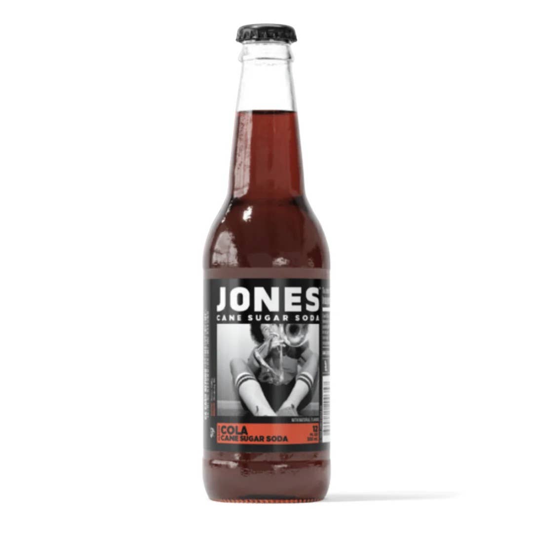 Jones Cola, 12ct Glass Bottles
