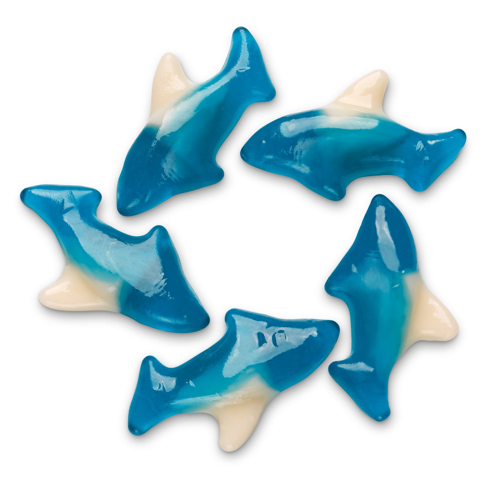 Albanese Gummi Blue Sharks, 4/5lb Bulk Case
