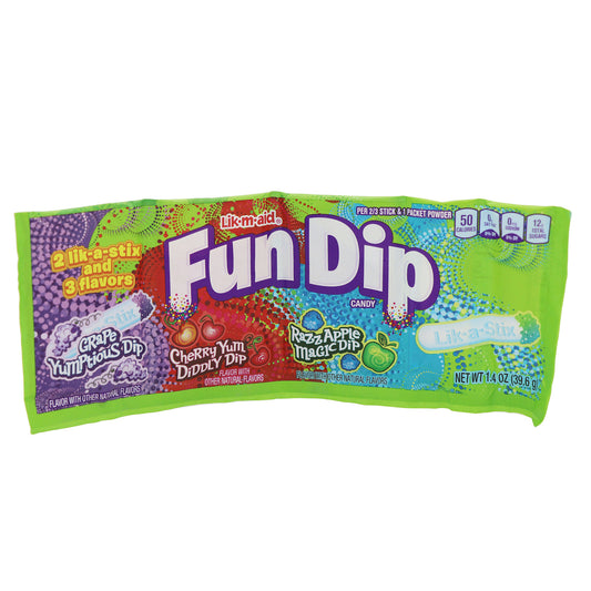 Fun Dip Candy Three Flavor Pack, 24ct