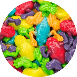 Albanese Gummi Rainforest Frogs 20lb Bulk Case