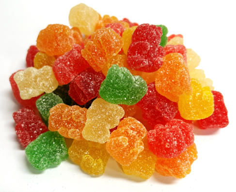 Canada Candy, Sour Grizzly Bears 4/5.5lb CASE