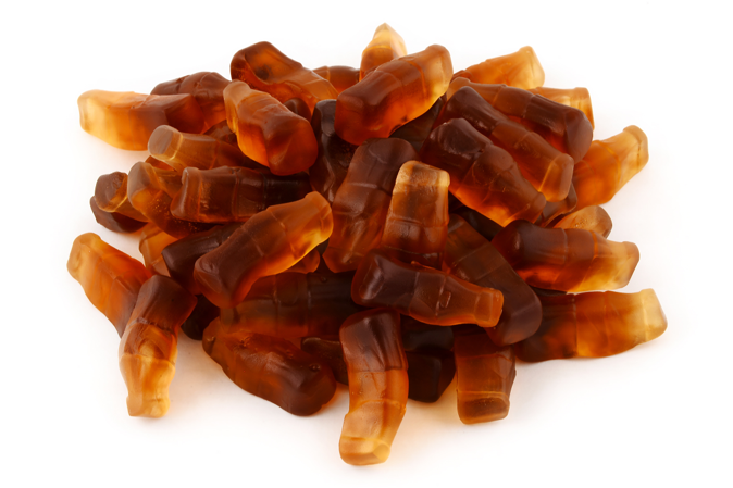 Canada Candy, Fizzy Cola Bottles 4/5.5lb CASE