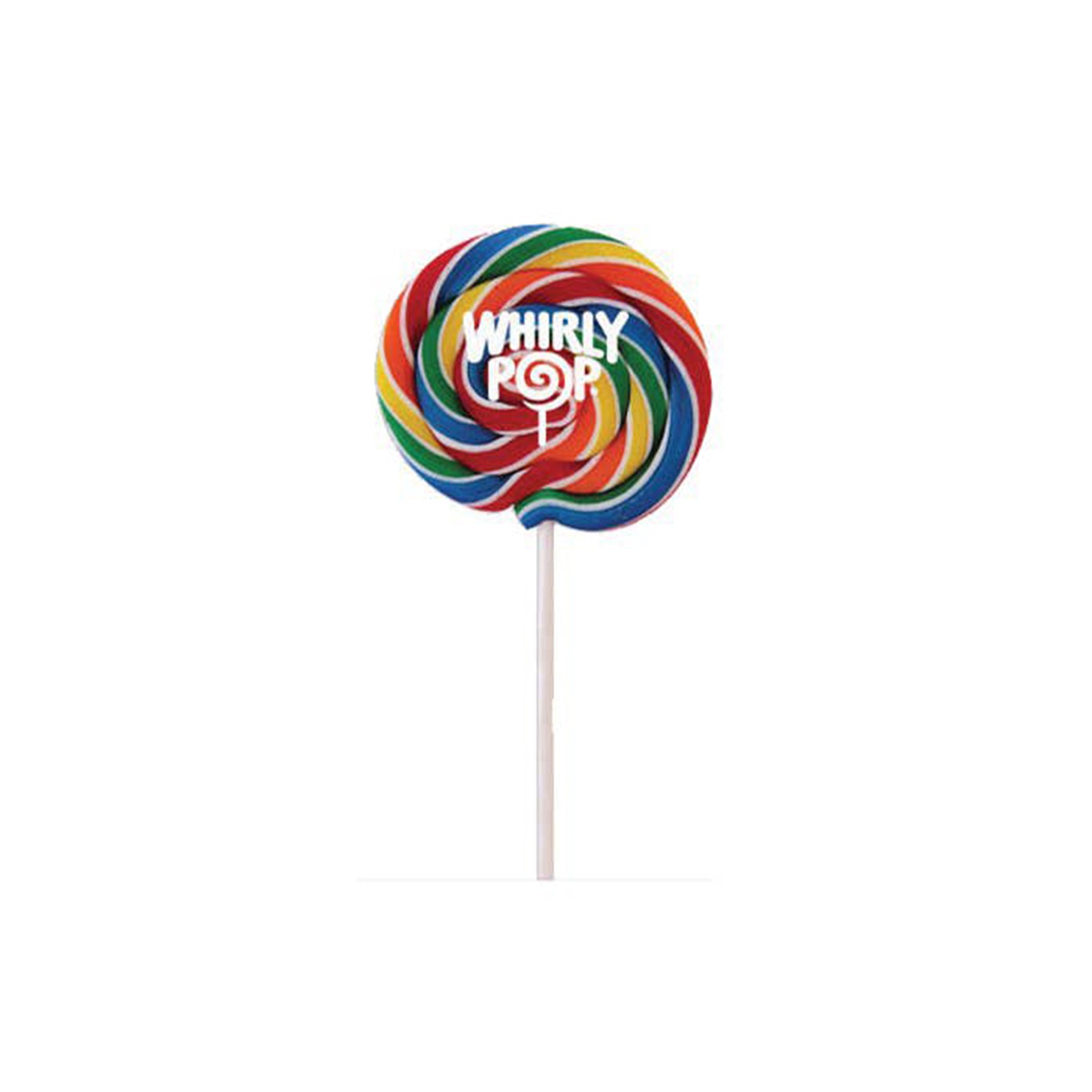 Whirly Pops Rainbow, 1.5oz, 3 inch, 60ct Case