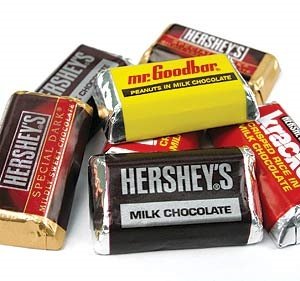 Case Hershey Miniatures, 25lb