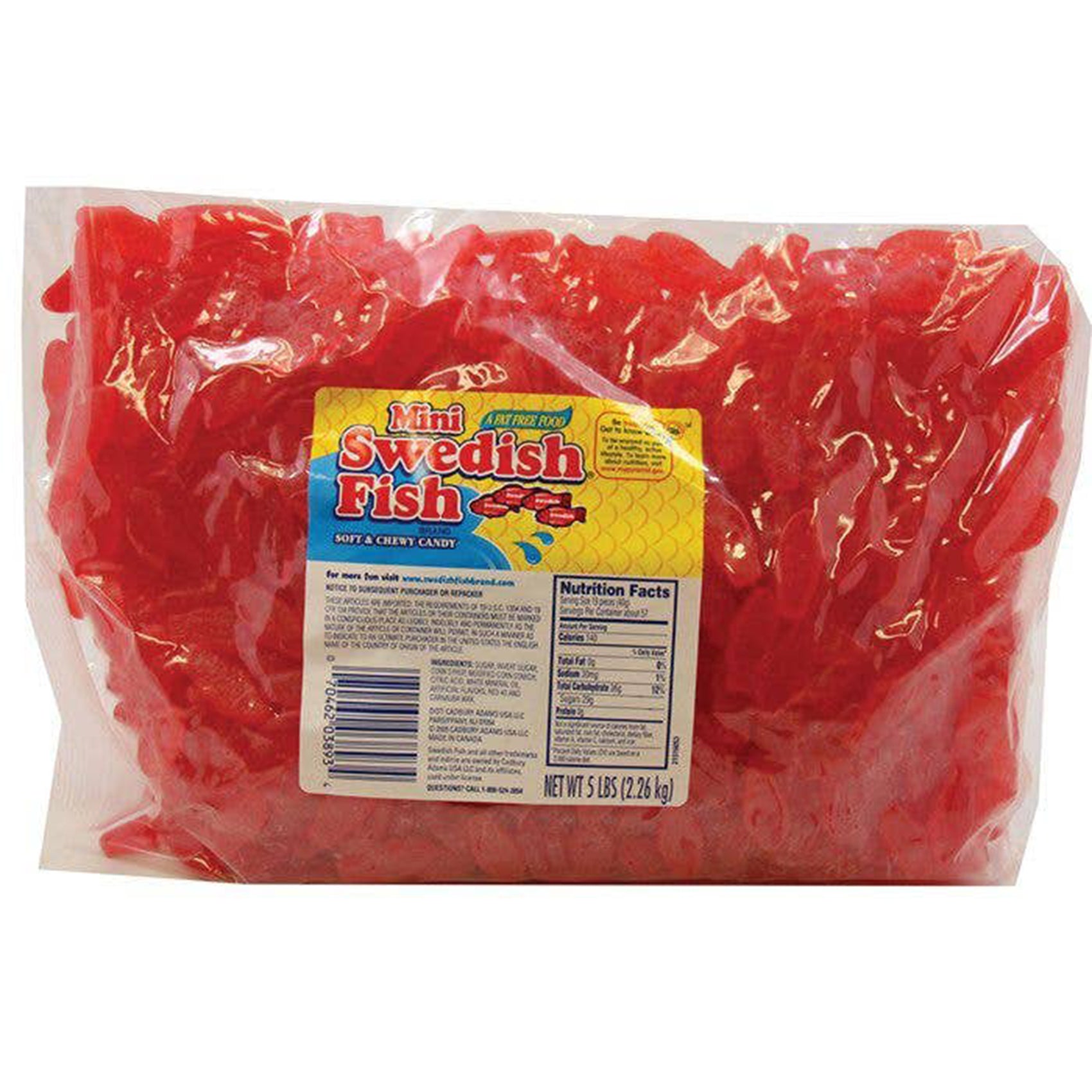 Swedish Fish Red Mini, 5lb Bag