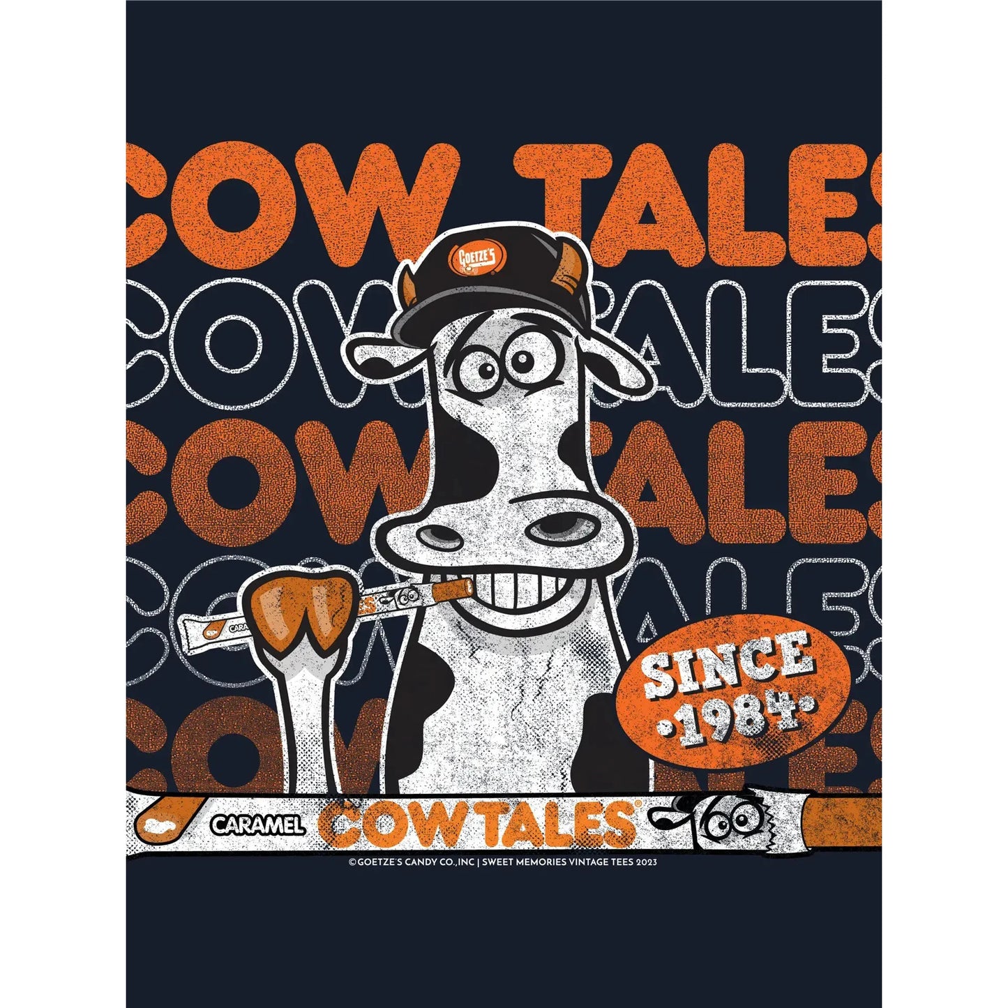 Goetze's Cow Tales Brand Vintage T-Shirt, Tee