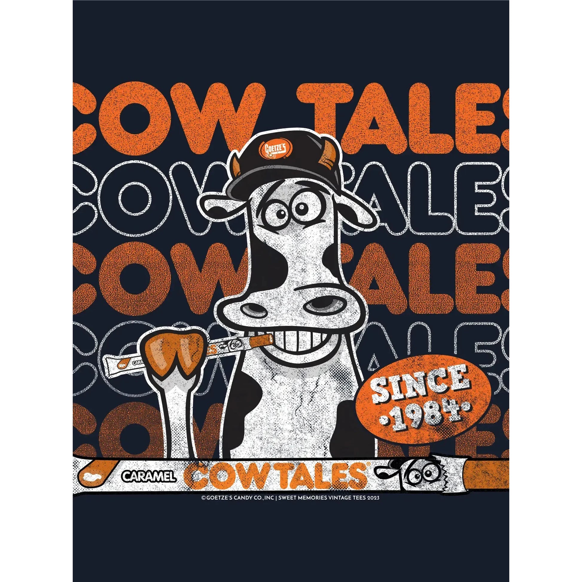 Goetze's Cow Tales Brand Vintage T-Shirt, Tee