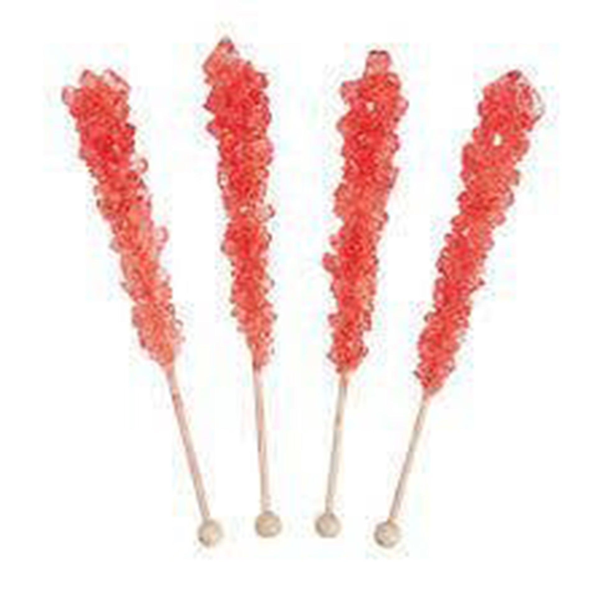 Rock Candy Sticks Strawberry, 0.8oz, 144ct Case