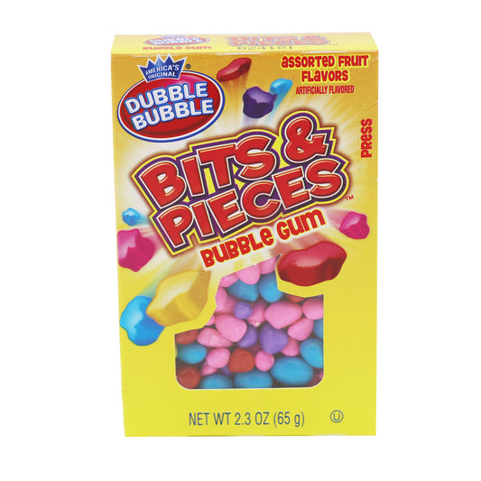 Dubble Bubble Bits & Pieces Bubble Gum, 24ct