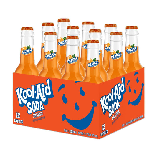 Kool-Aid Soda Sharkleberry Fin 12ct Glass Bottle