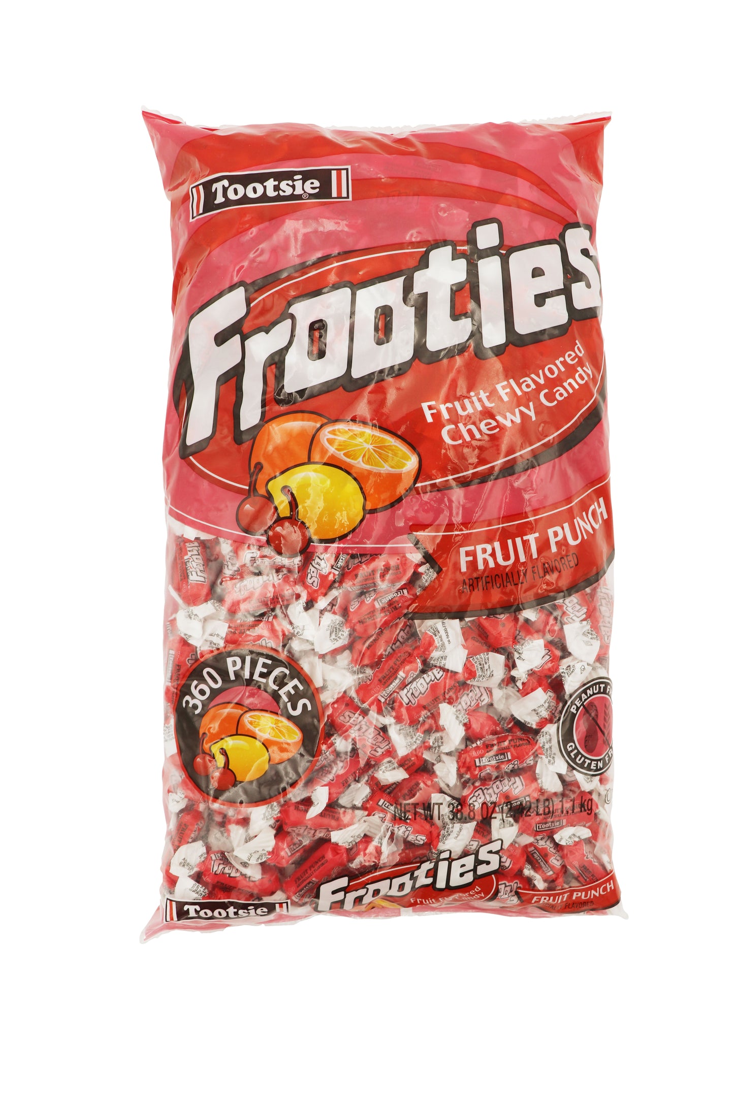 Tootsie Roll Minis Frooties Fruit Punch, 12/360ct Case