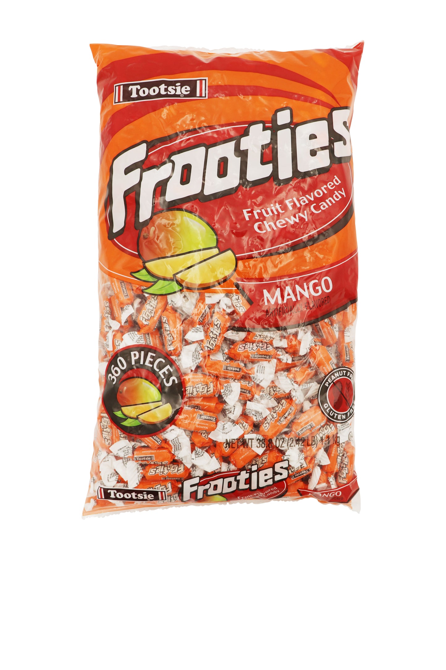 Tootsie Roll Minis Frooties Mango 12/360ct Case