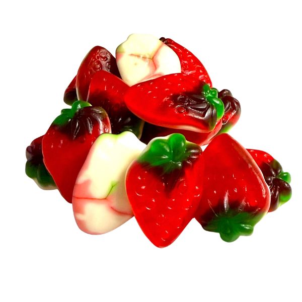 Vidal Strawberries & Cream Gummy Candy, 4.4lb Bag