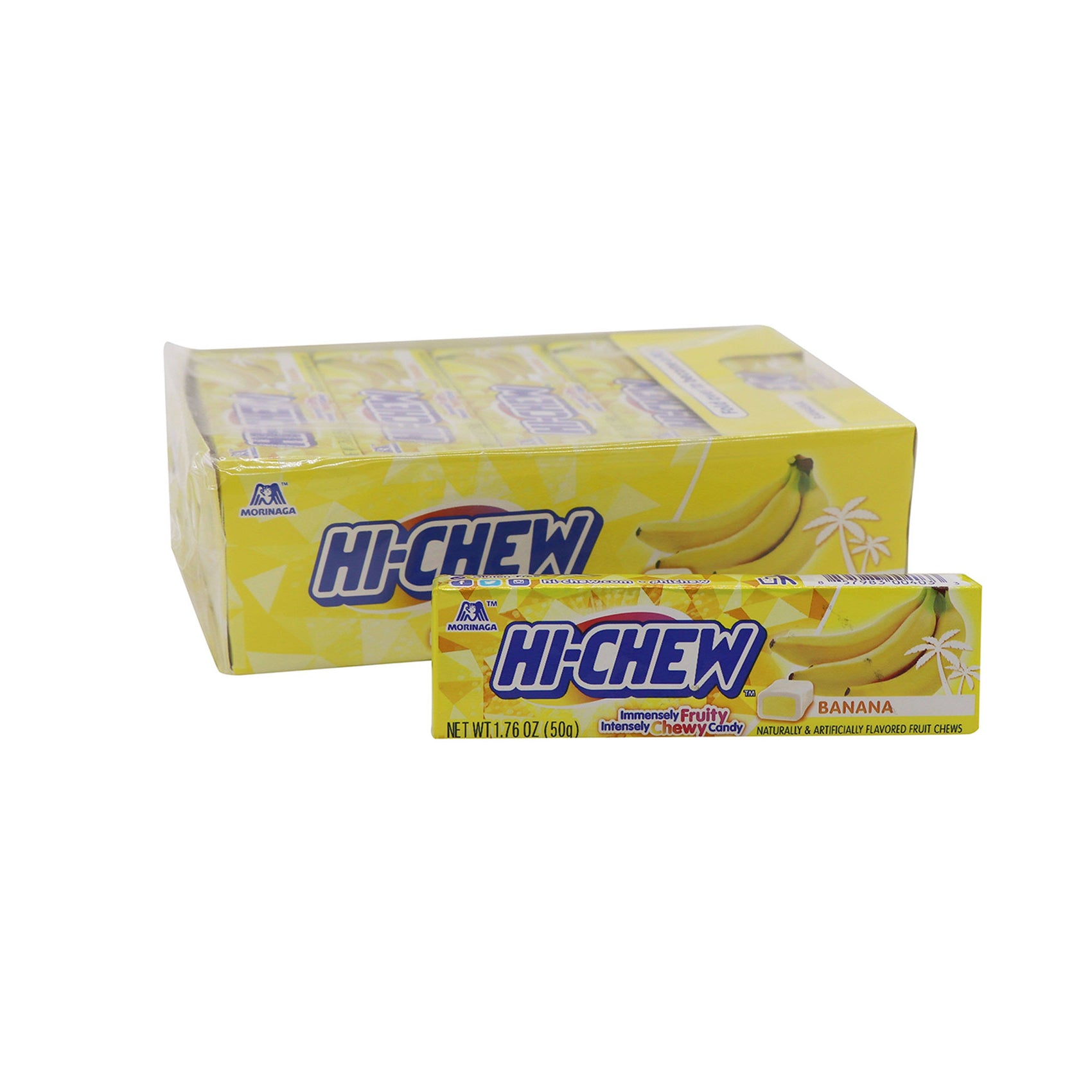 Hi-Chew Candy Banana Flavored, 15ct