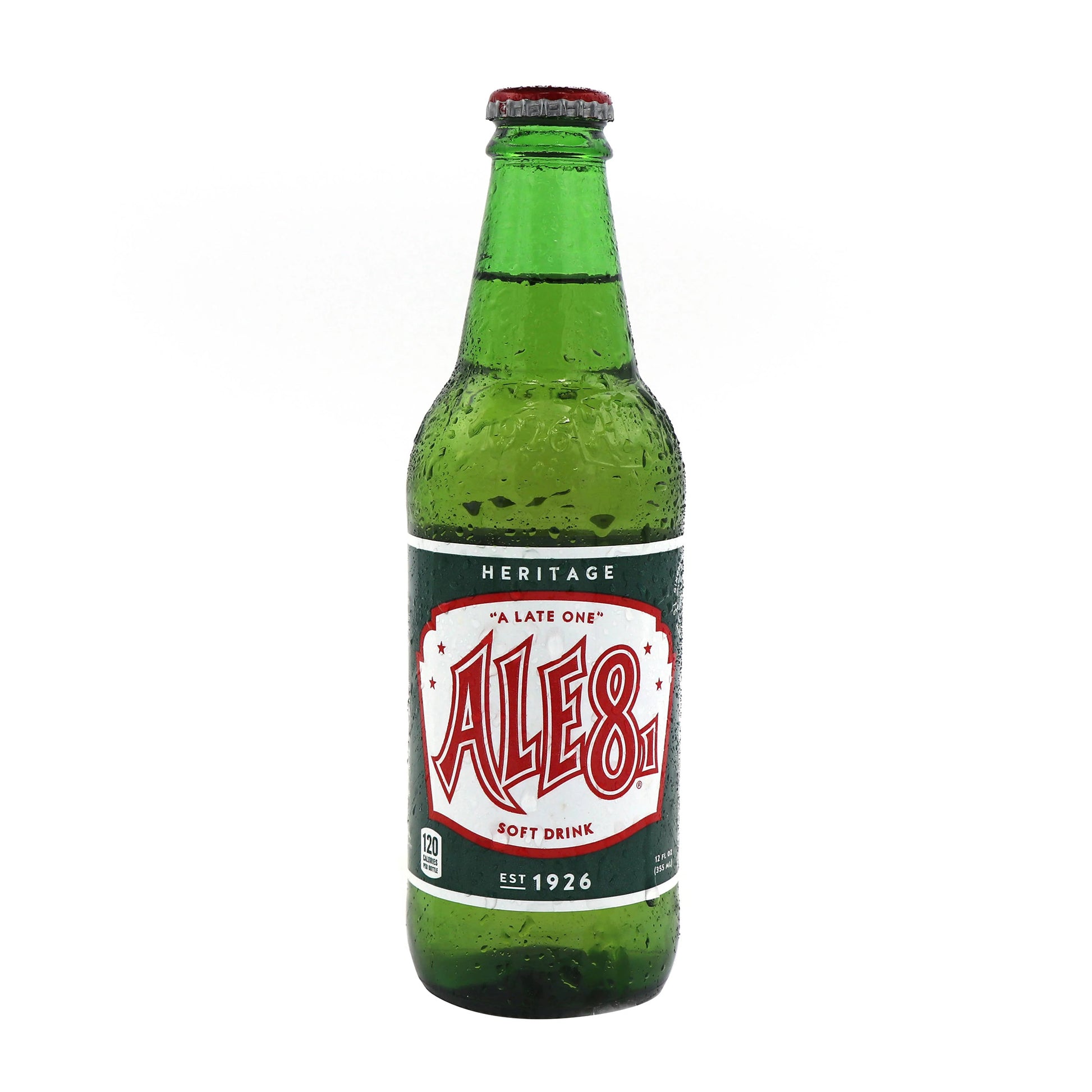 Ale-8 Heritage Soda, 12oz Glass Bottle 12ct