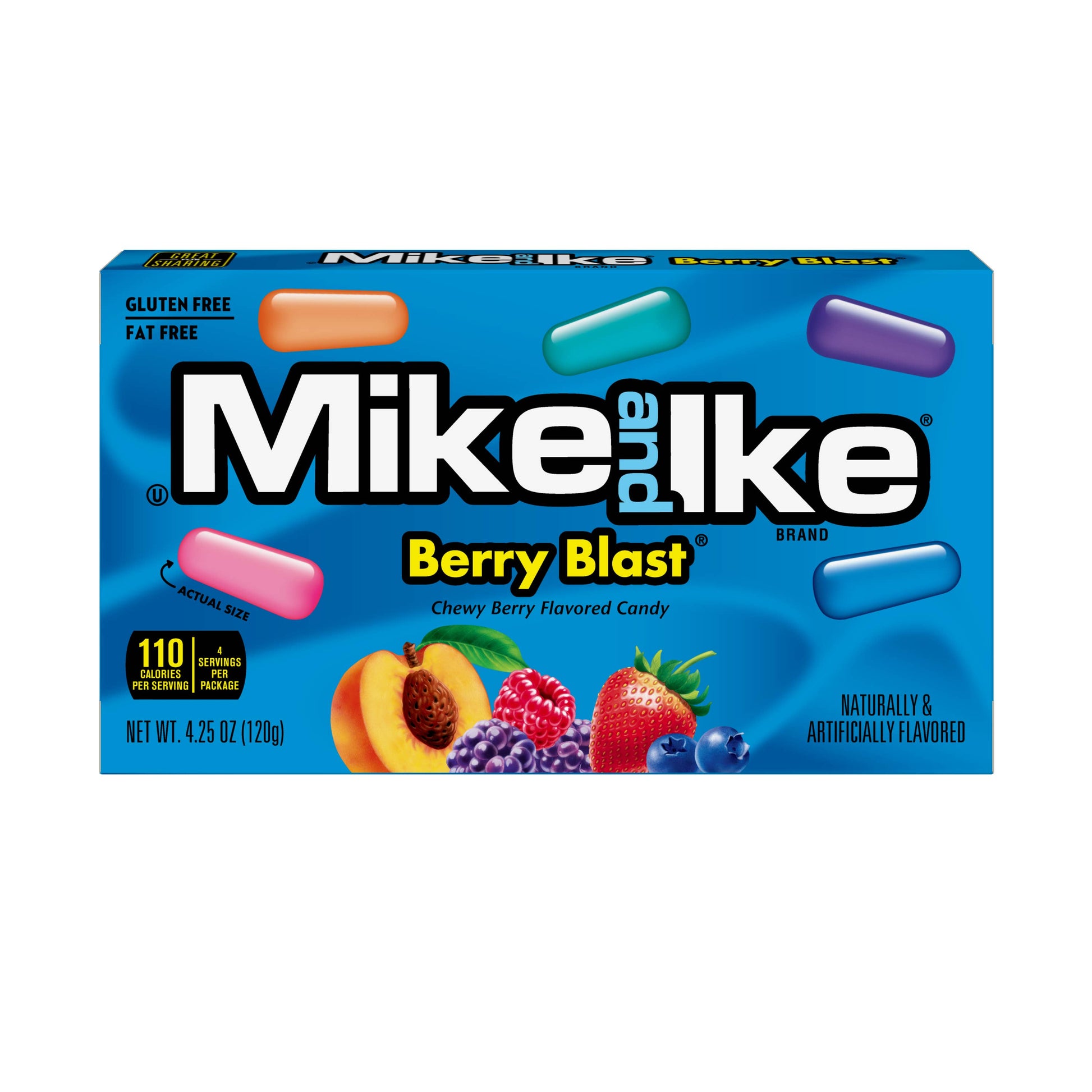 Mike & Ike Berry Blast 4.25oz Theater Box, 12ct
