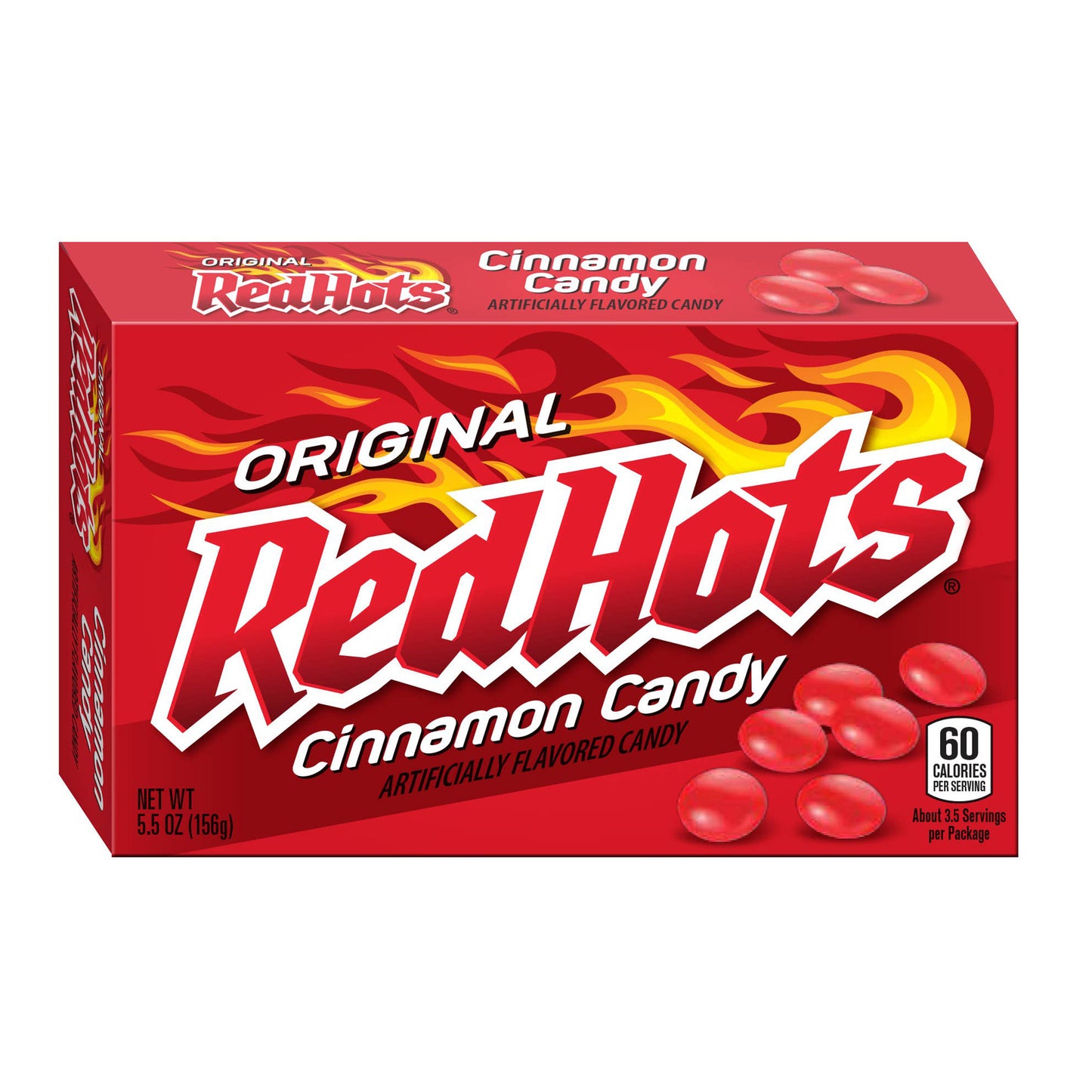 Red Hots Theater Box, 5.5oz, 12ct Case