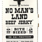 No Man's Land Beef Jerky Bites 30ct Power Wing Display