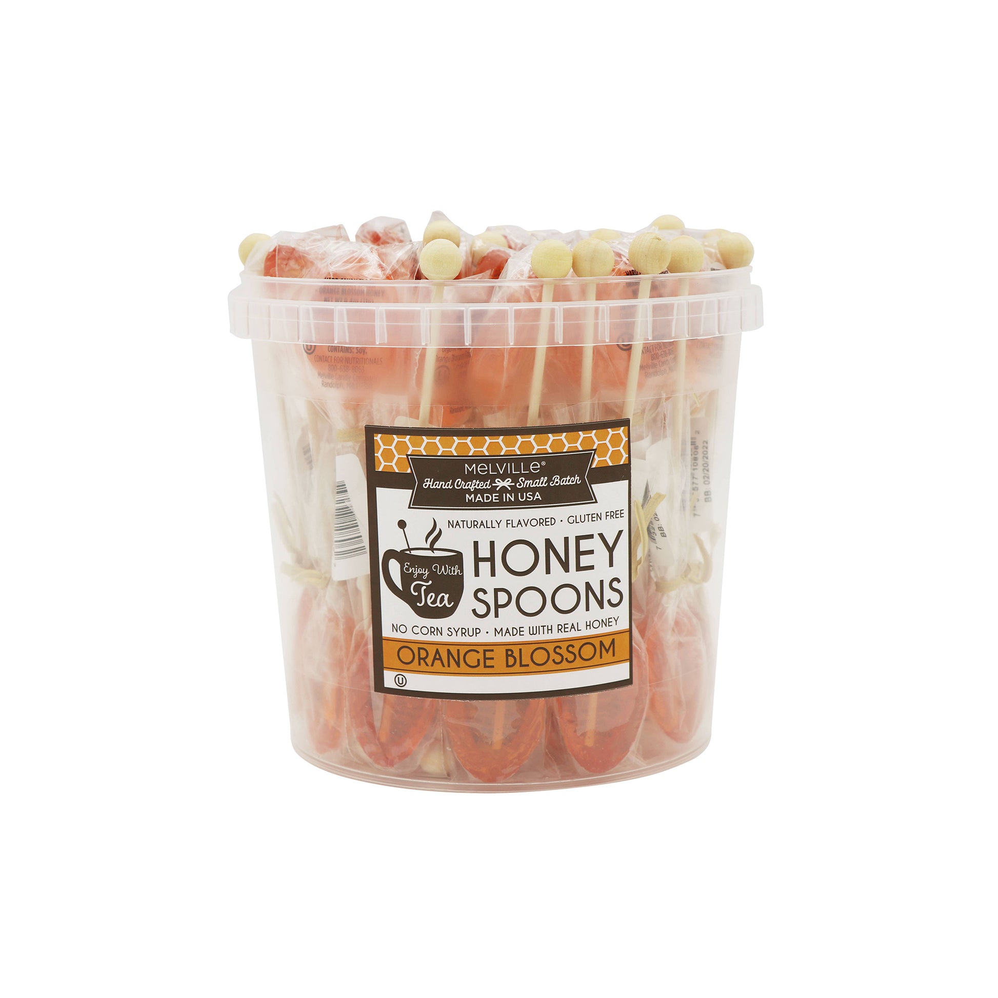 Orange Blossom Spoons, Lollipops, 50ct Case