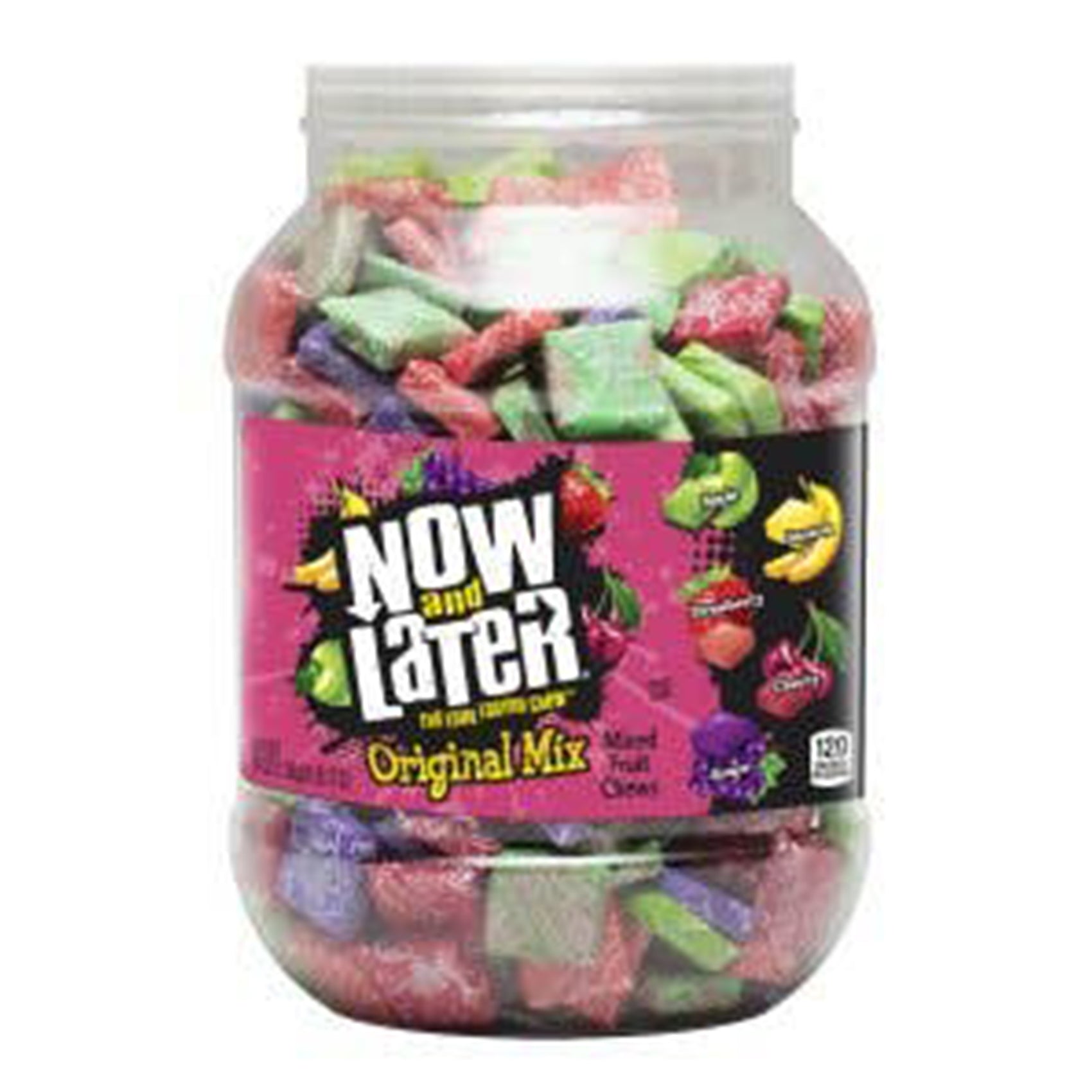 Now & Later Candy, 385ct Tub