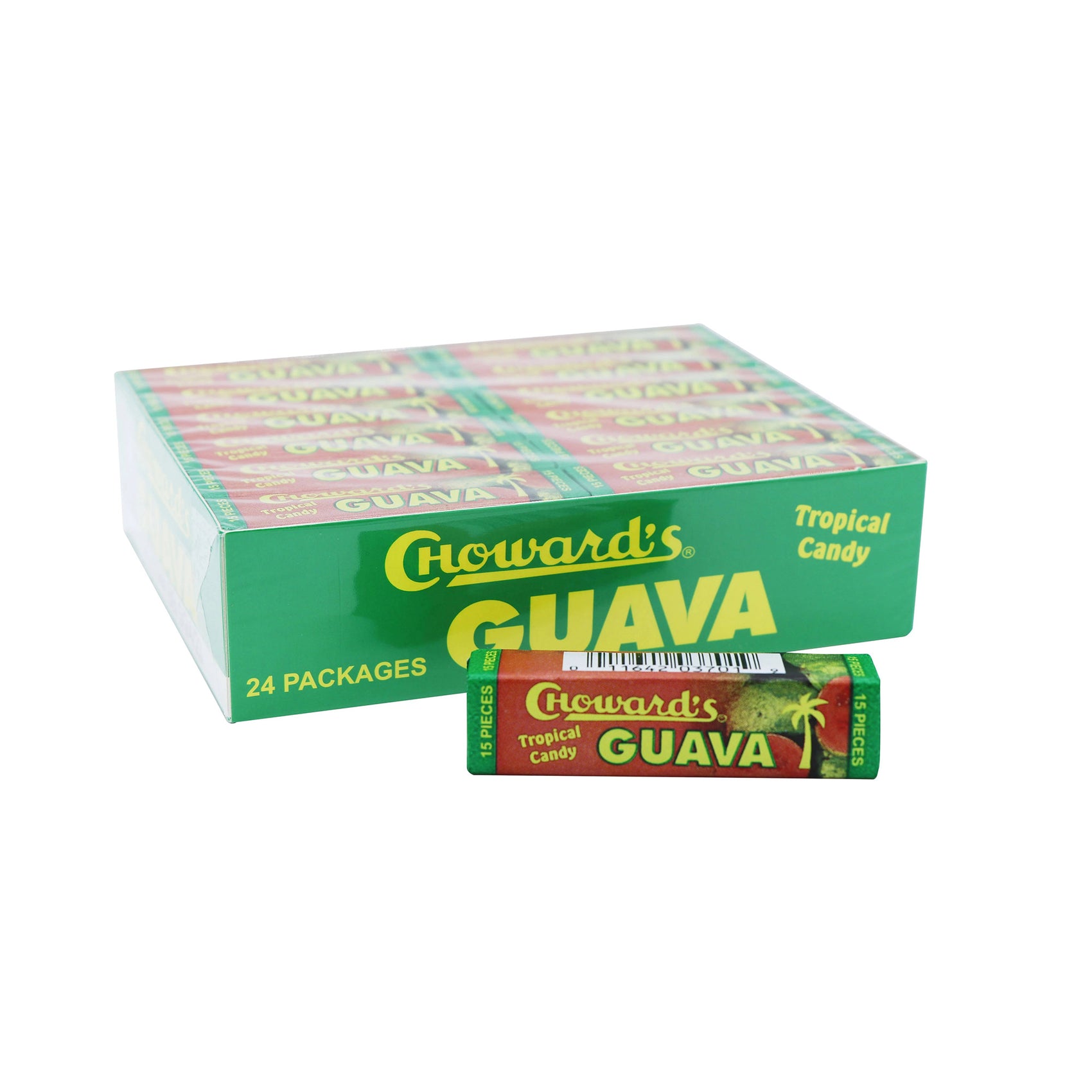 C. Howard's Guava, 15 mints per pack, 24ct Case