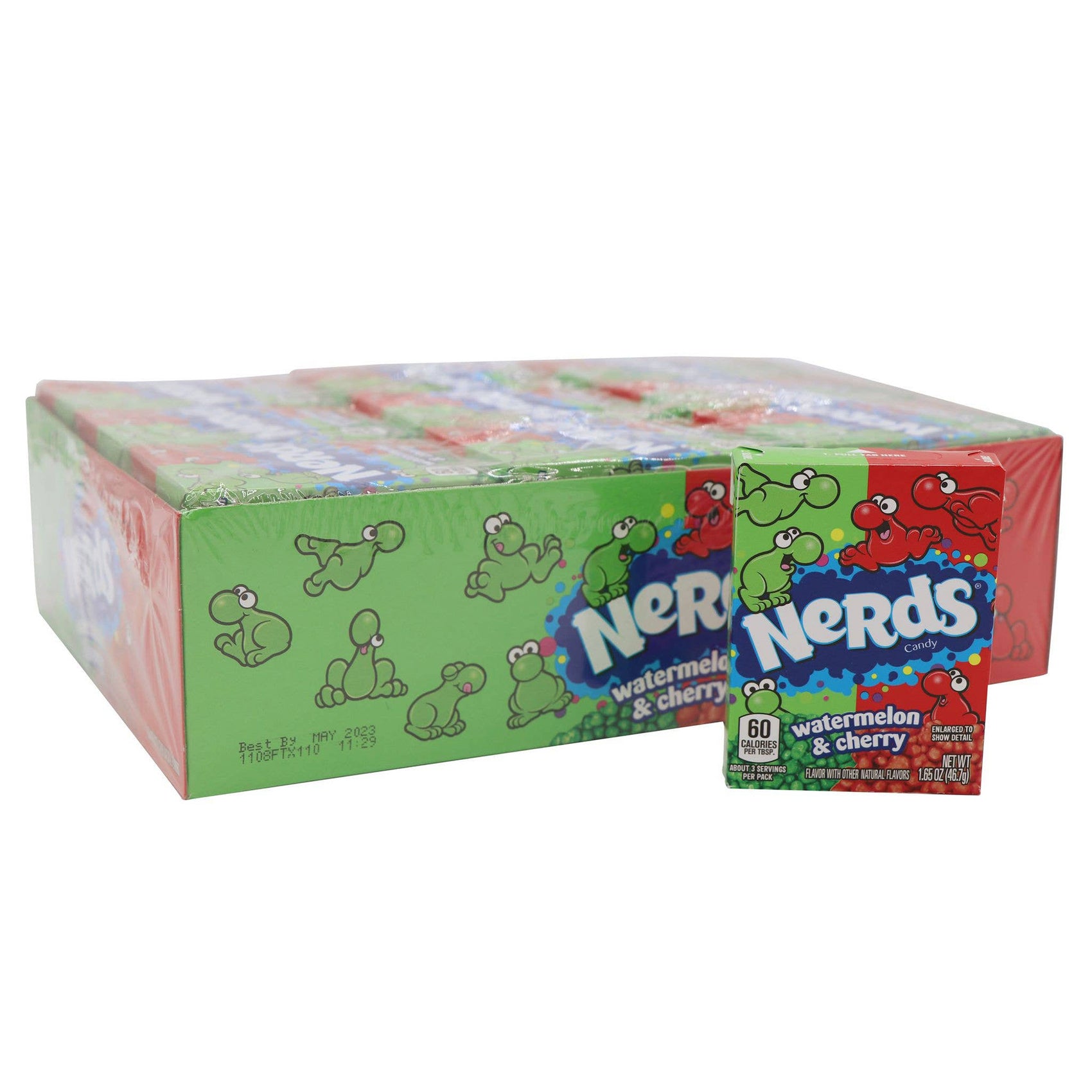 Nerds Candy, Wild About Watermelon And Cherry, 36ct