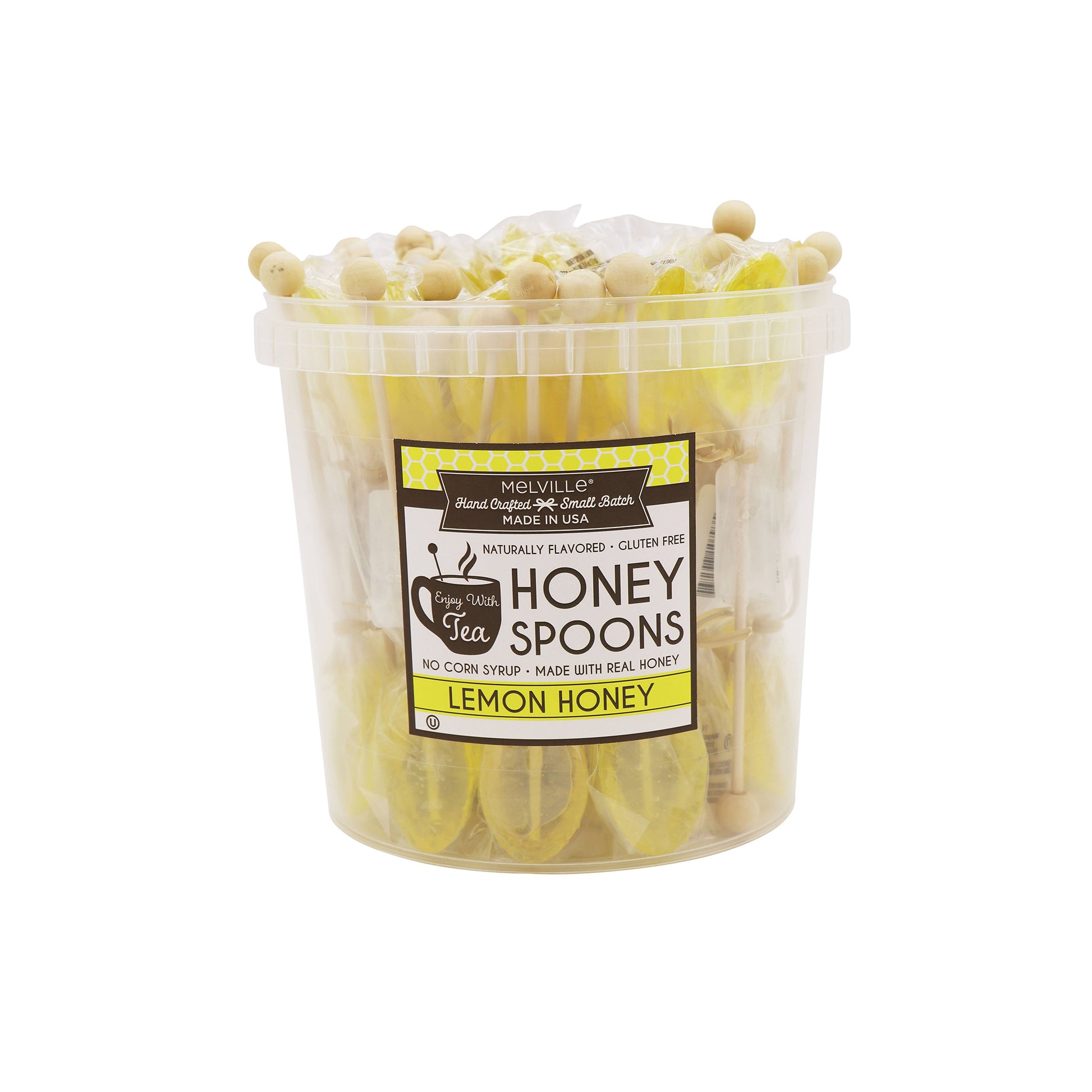 Lemon Spoons, Lollipops, 50ct Case