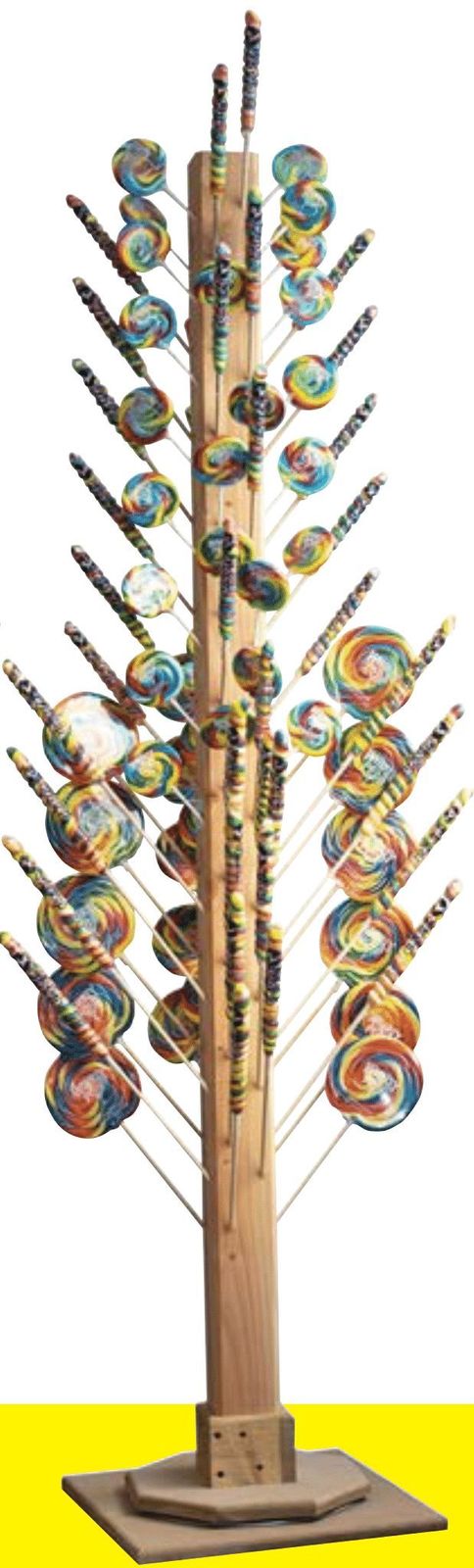 Grandpa Joe's Wooden Lollipop Tree
