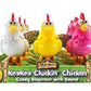 Koo Koo Cluckin' Chicken Candy Dispenser, 9ct