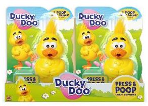 Ducky Doo Push Down Jelly Bean Dispenser, 8ct
