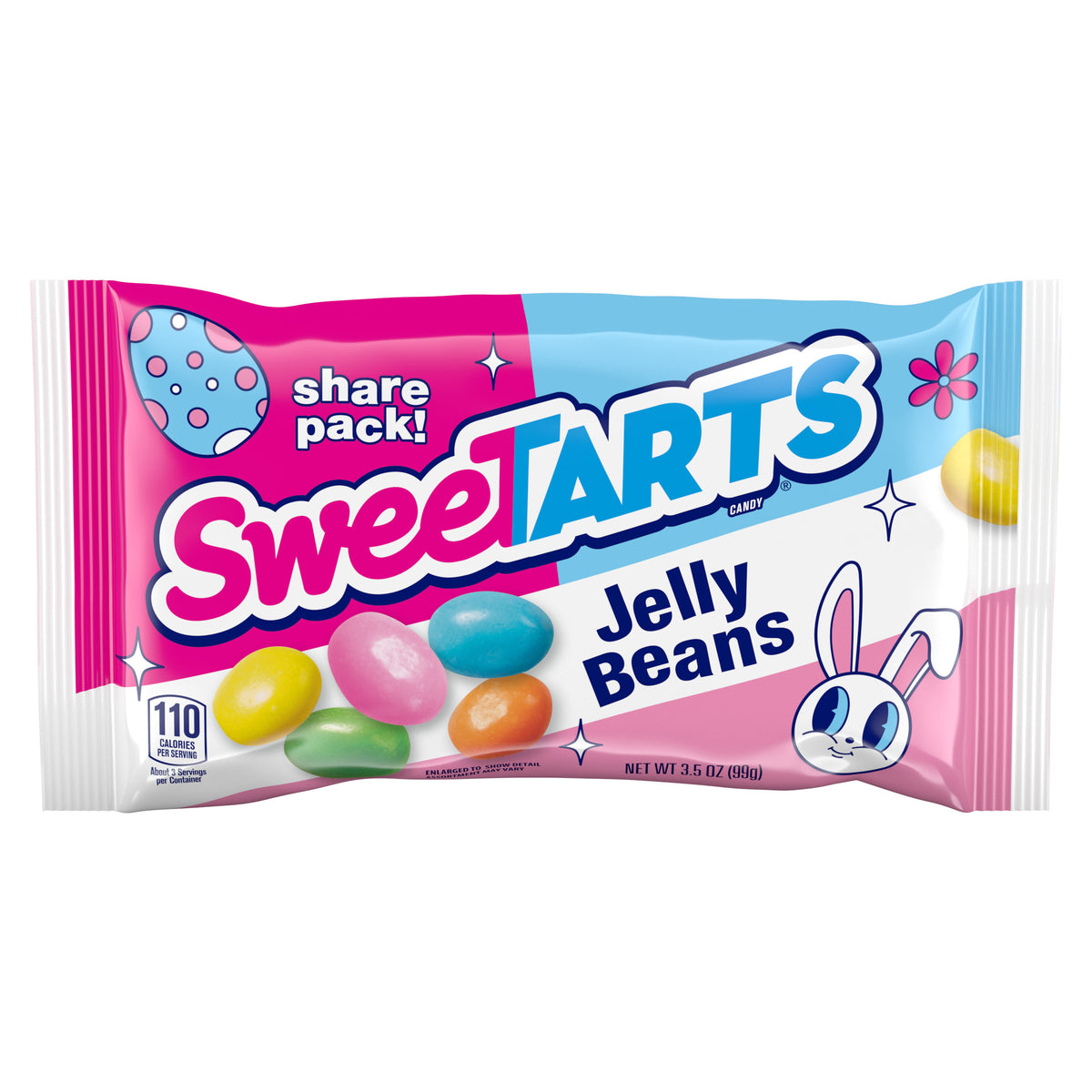 SweeTarts Easter Jelly Beans, 3.5oz, 12ct