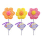 Easter Chocolate Dipped Marshmallow Flower Pops, 1.1oz, 18ct Display