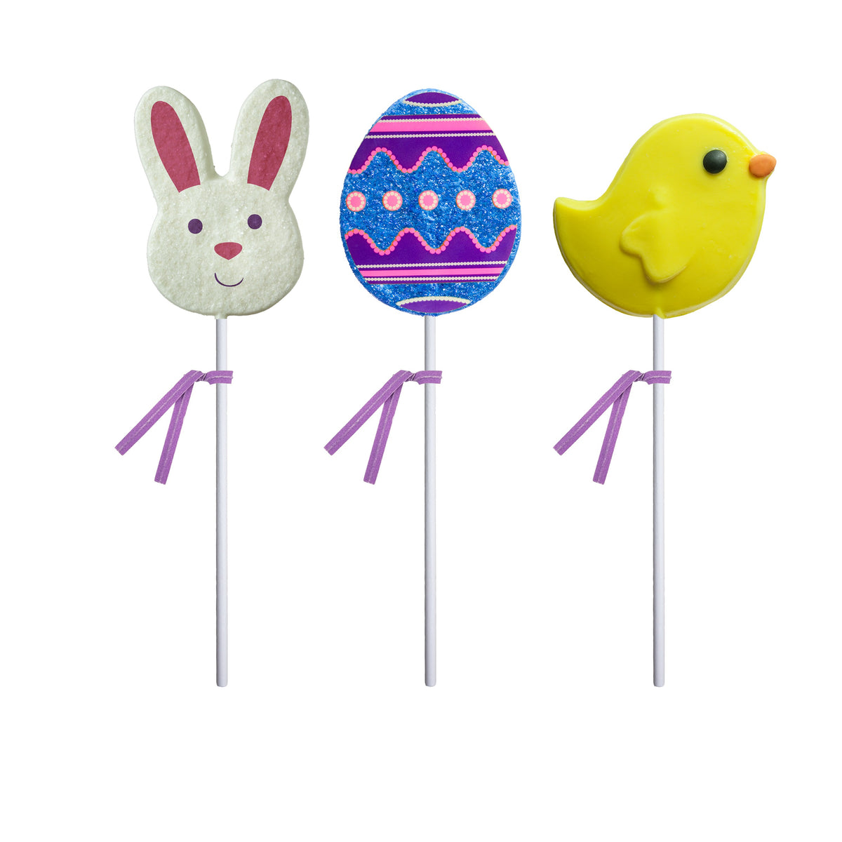 Easter Assorted Fancy Lollipops, 24ct Display