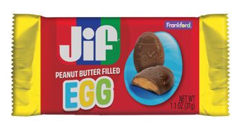 Jif Peanut Butter Crème Egg, 1.1oz, 24ct