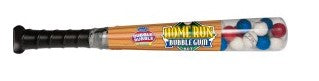 Double Bubble Homerun Gumball Baseball Bat, 4.5oz, 12ct