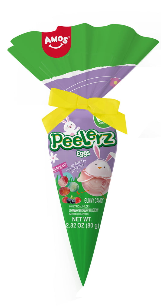 Peelerz Eggs & Carrots, 2.82oz Cone Bag, 12ct