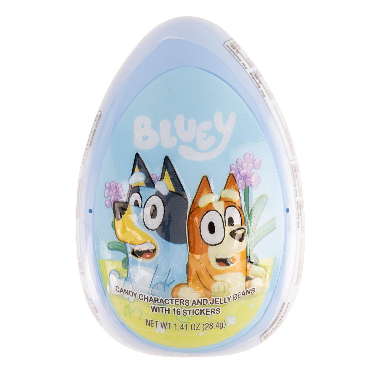Bluey Jumbo Egg w/ Candy & Stickers, 1.41oz, 6ct